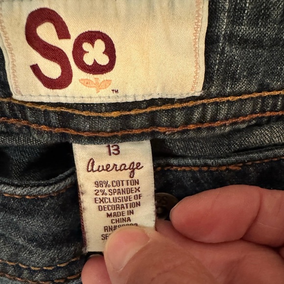 SO Blue Jeans size 13 - Picture 3 of 5
